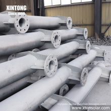 Pipes de acero de polo de luz telescópico Xingong fabricantes galvanizados